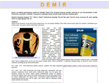 Tablet Screenshot of demir.com